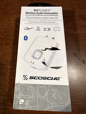 New SCOSCHE BTTWT-SP Wireless Audio Transmitter for Bluetooth Airplane