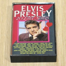 Elvis Presley 20 Love Songs Cassette
