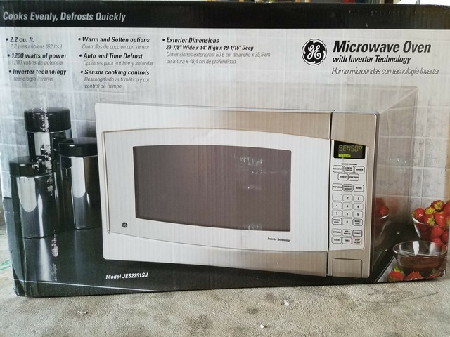 Ge Pem31sfss Profile Stainless Steel Countertop Microwave For Sale