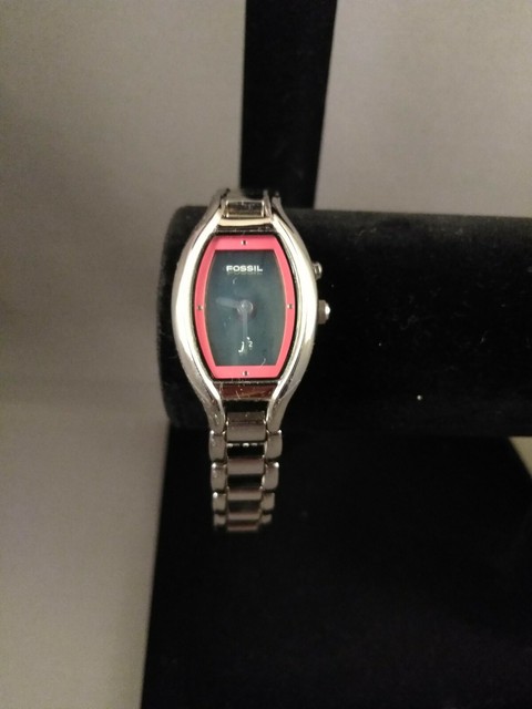 Fossil Tic Flashing Flowers Display Ladies Watch For Sale Online Ebay