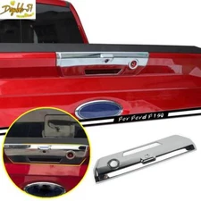 For 2021-2023 Ford F150 F-150 ABS Chrome Look Tailgate Door Handle Cover Trim