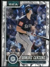 Dominic Canzone 2026 Topps #156 Diamante Foil Seattle Mariners