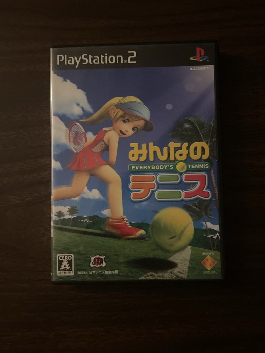 P) Everybody's Tennis Japan Sony Playstation 2 PS2 game | eBay