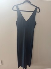 vince satin slip dress