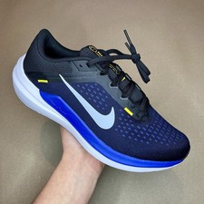 Nike Air Winflo 10 Running Gym Trainers Black Blue Uk6.5 Brand New? DV4022005