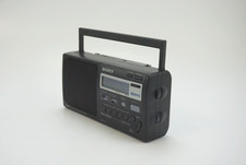 Sony RDS Radio 3 bande MW/FM/UKW - Radio di rete portatile con alimentatore