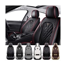 Car Seat Covers for Nissan Rogue 2008-2026, Waterproof Nappa Leather Front Se...