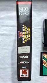 Neo Geo AES - World Heroes 2 ( US ) CIB &ndash; Complete &ndash; SNK