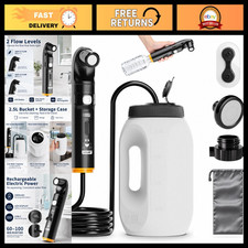 Electric Portable Handheld Bidet for Travel - 2.5L Water Container, Easy Clean