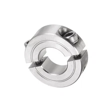 Double Split Clamp-On Shaft Collar 5/8 Bore Two-Piece Clamping Collar 1-5/16 OD