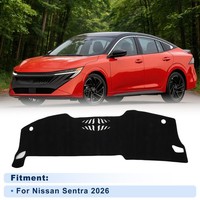 Dashcover FüR Nissan Sentra 2026 Ohne HUD Rutschfest/Staubdicht Poly.Schwarz