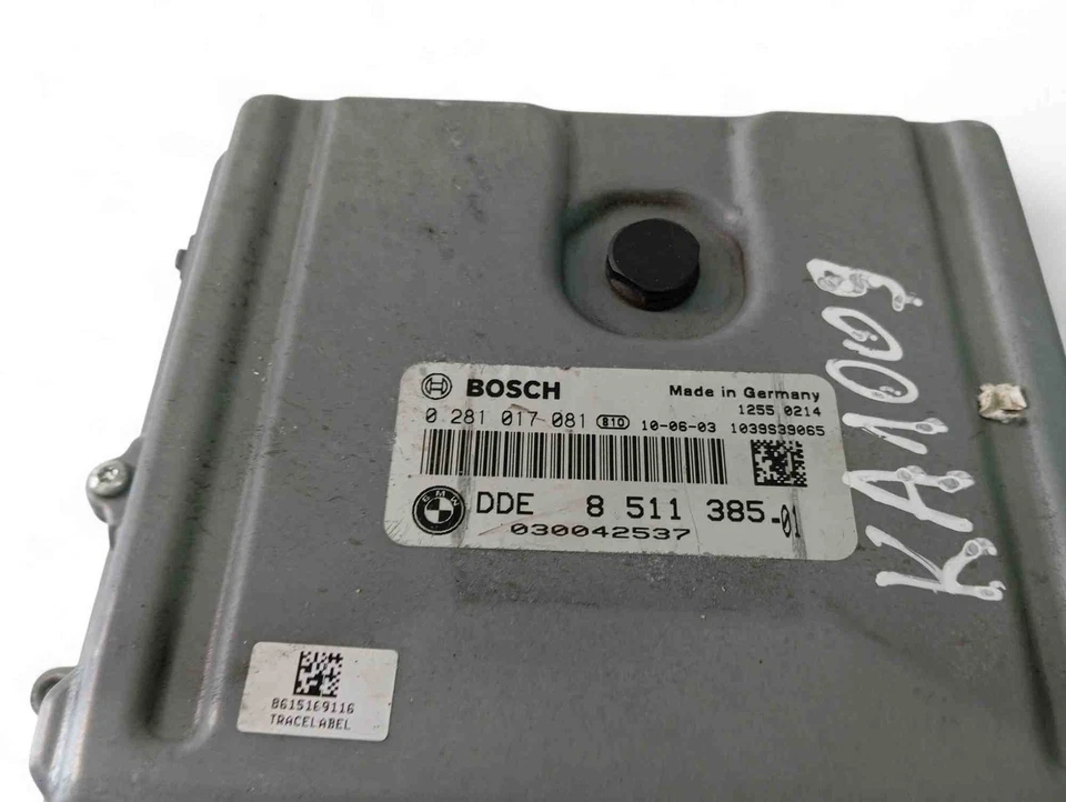 Centralina motore BMW 5 Touring F11 ECU 0281017081 2012 30308980 - Immagine 2 di 4