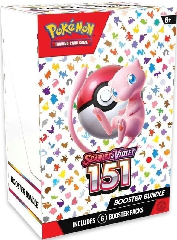 Pokémon TCG Scarlet & Violet 151 Booster Bundle Sealed New (6 packs)in box