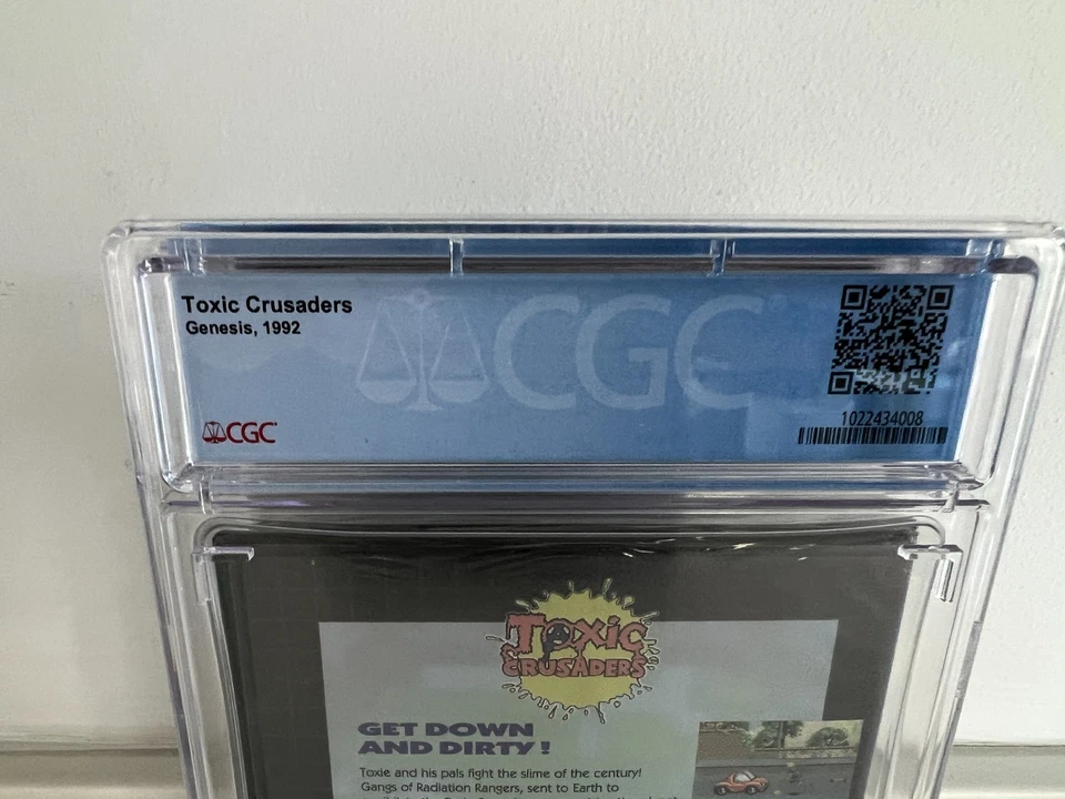 Toxic Crusaders (Sega Genesis) CGC 9.8 A New Sealed Graded WATA VGA 1st Print - Image 3 of 4