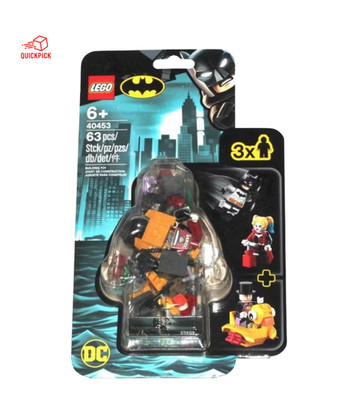 LEGO 40453 DC Heroes Minifigures Pack Batman vs The Penguin & Harley Quinn NEW