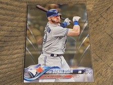 2018 Topps #503 Josh Donaldson Gold SP #/2018 Nmmt