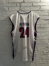 Morris Peterson Signed Jersey Authentic Champion Size Large Toronto Raptors Rare