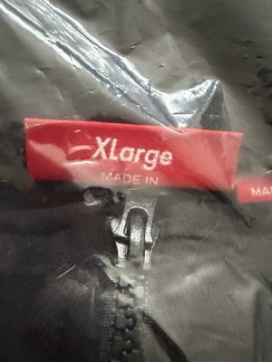 Size XL SS26 Supreme Shop Flag Half Zip Pullover New York Black