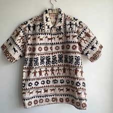 Vintage Mens Hawaiian Camp Shirt