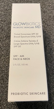TINTED GLOWBIOTICS MD Mineral Sunscreen SPF 30 Broad Spectrum 2 oz exp. 11/2028