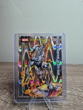 2026 Topps Chrome Marvel Comics #157 Silver Surfer Raywave Refractor