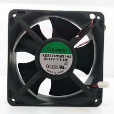 1PCS Brand New SUNON KDE1212PMS1-6A 12V 6.8W 2-Wire Cooling Fan Fast Shipping