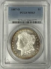 1887 O Morgan Silver Dollar $1 PCGS MS63‼️SUPER STRONG STRIKE, SEMI-PL FIELDS‼️