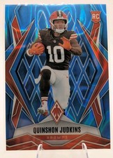 2025 Panini Phoenix Quinshon Judkins Light Blue Lava 184/325 Browns RC