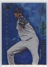 2021 Bowman Inception Blue Foil 23/99 Alexander Vizcaino #44 s7f