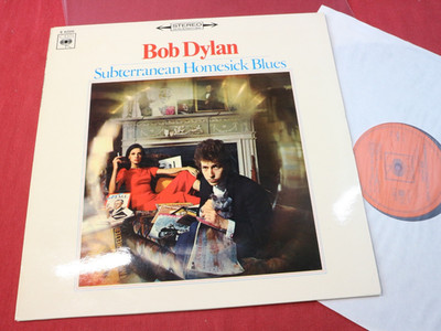 Bob Dylan  SUBTERRANEAN HOMESICK BLUES  LP CBS S 62515 Holland 1967 sehr gut