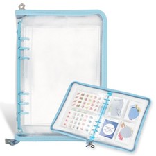 Sticker Organizer Binder Storage Book A5 Reusable Sticker Book Collecting Hol...