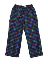 LL Bean Kids' Plaid Flannel Pajama/Lounge Pants Unisex 6x-7