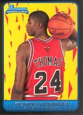 2006-07 Bowman #123 Tyrus Thomas RC Rookie Card