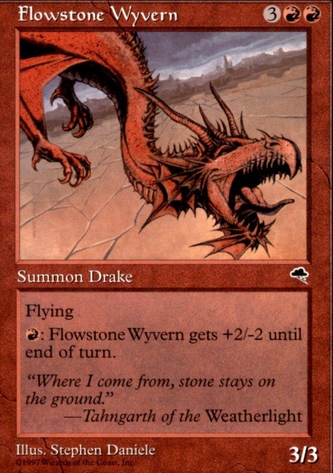 Flowstone Wyvern 176 - Tempest Rare - NM