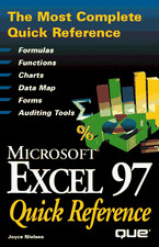 Microsoft Excel 97 Quick Reference Que Quick Reference Series 