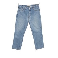 Levi's 516 slim fit W36 L30 (Cod.M1908) jeans vintage usato in denim Levis