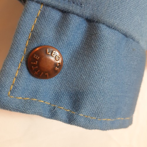 Vintage Little Legs Embroidered Top and Pants Indian Themed Kids Size 5 Blue - Picture 5 of 12