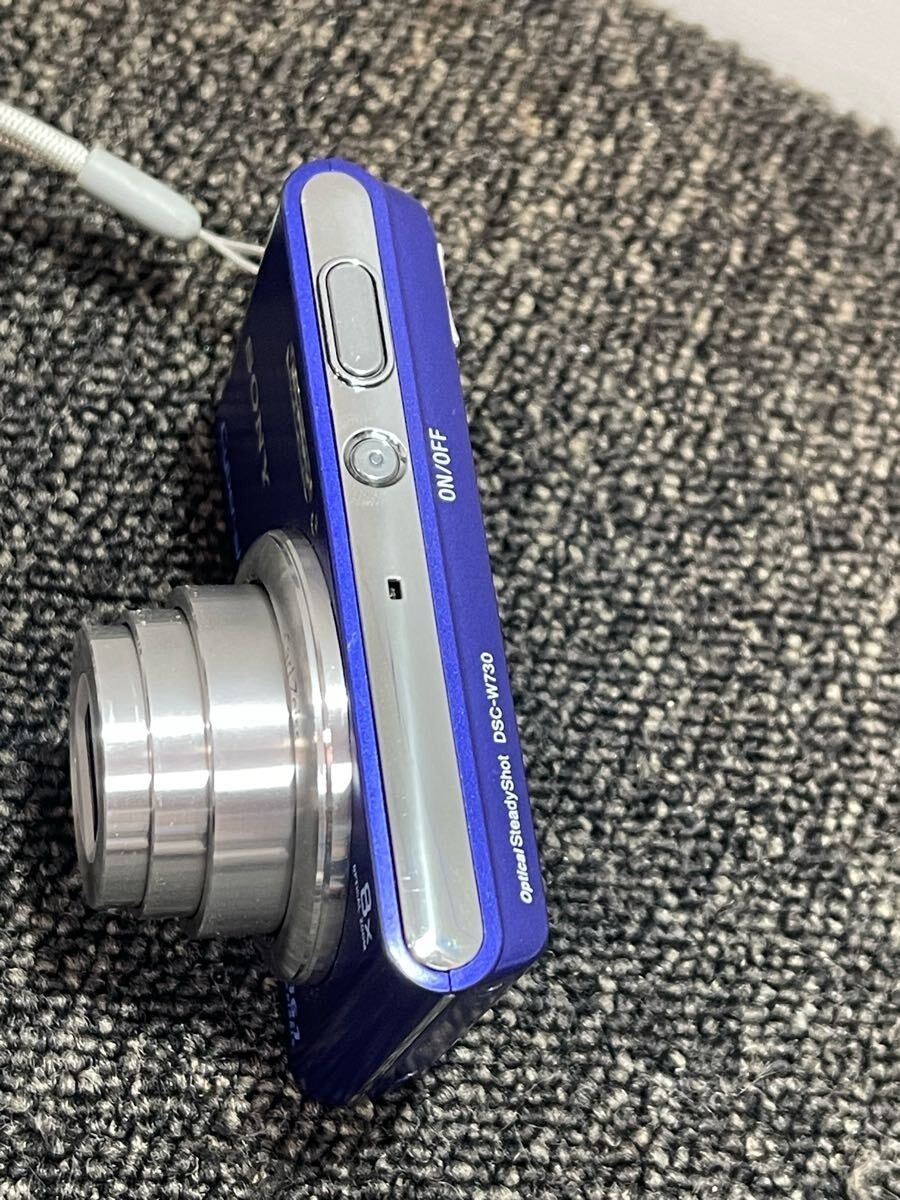 SONY Cyber-shot DSC-W730 Blue Digital Camera 16.1 MP FROM