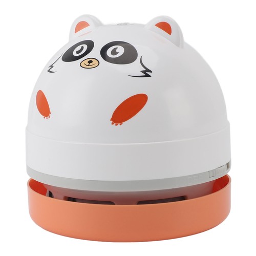 Raccoon Desktop Vacuum Cleaner With Vacuum Nozzle Cleaning Brush Portable Mi NEW - Picture 5 of 12