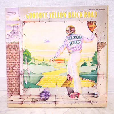 ELTON JOHN / GOODBYE YELLOW BRICK ROAD JAPAN ISSUE DOUBLE LP W/BOOKLET