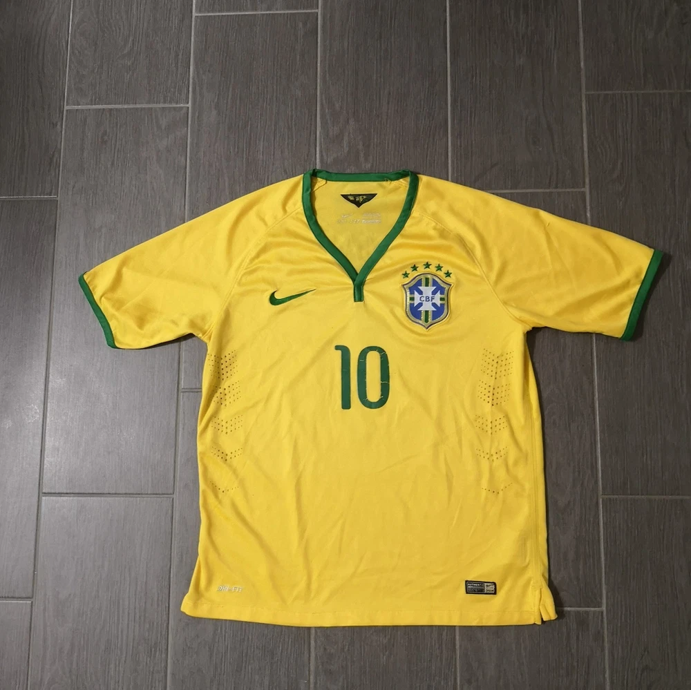 Brasilien Nationalmannschaft Neymar Jr 10 Trikot Größe: S 2014 WM Fußball Fans