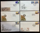 GB 1980s-90s Royal National Lifeboat Institute Postmark Covers x 6 RNLI (E212)