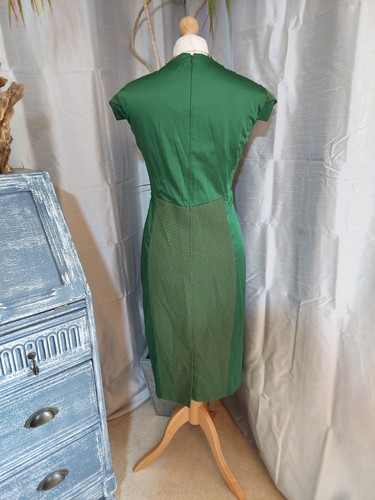 Gorgeous Phase Eight Dress Size 16 Green Classic Elagant Wedding Ascot Cruise - Picture 3 of 6