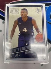 2021 ONYX VINTAGE BASKETBALL BASE RC CARD EDMOND SUMNER #VBES