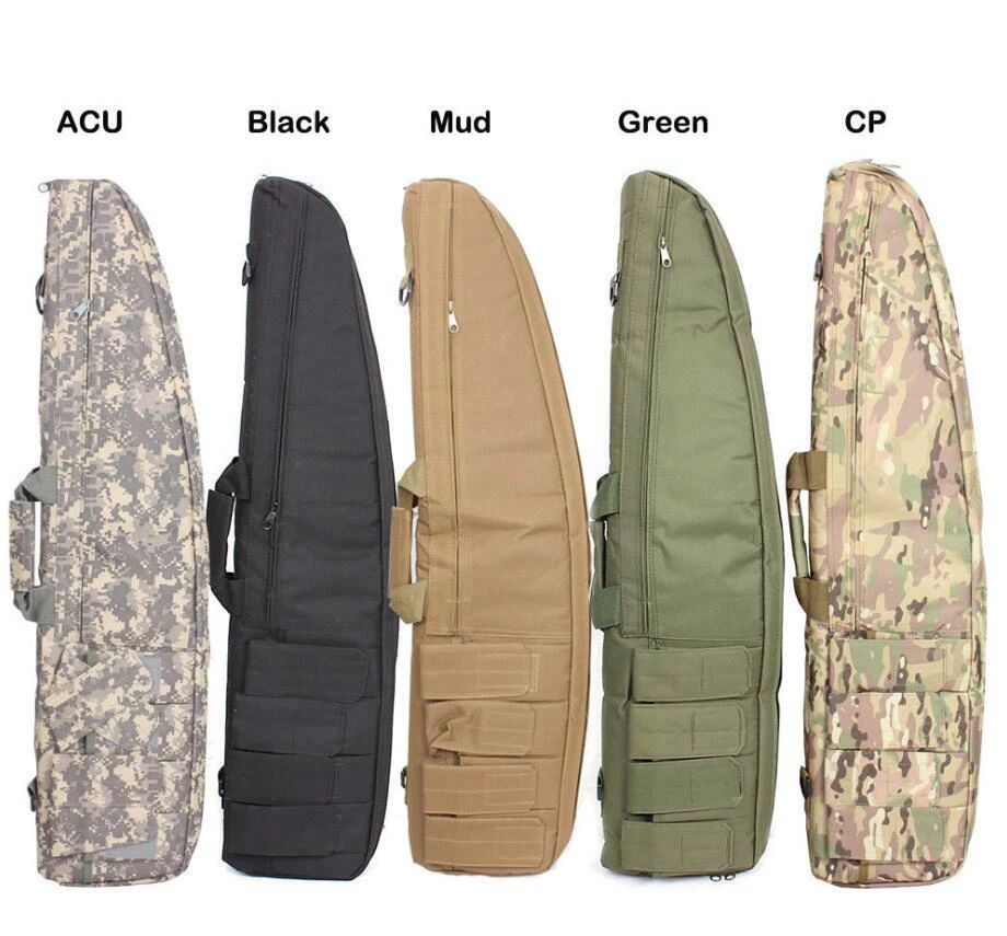 27.5-47" Soft Padded Tactical Gun Case Bag Assault Rifle Shotgun Pistol Storage - Image 2 of 4