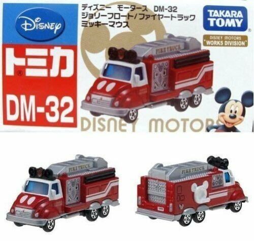 Tomy Tomica Disney Motor DM-32 Mickey Mouse Fire Engine Diecast Model - Picture 1 of 1