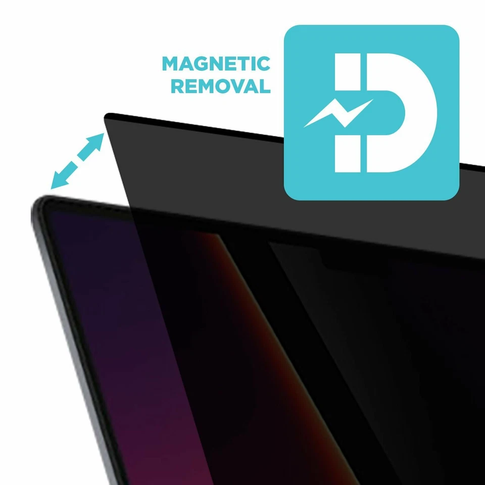 Tech Armor Magnetic Privacy Film Screen Protector for MacBook Pro 16" (2021) - Image 4 of 4