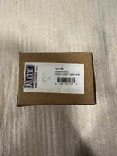 ICO Bath V1225 Erupt double towel hook matte black