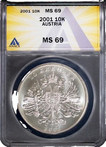 1996 Canada 1 Cent Graded MS 69 DCAM by ANACS Specimen | eBay