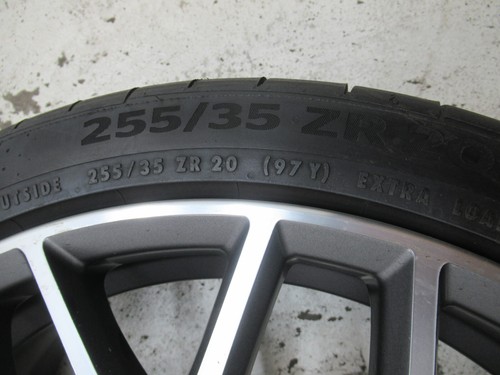 Audi A6 4G A4 Q5 4x Alufelgen Sommerreifen Borbet KBA 50528 255/35 20 Zoll #257 - Bild 4 von 24